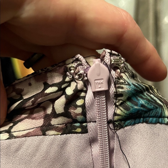 Christopher & Banks Multicolor Floral A-Line Skirt - Picture 5 of 5